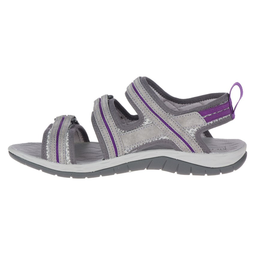 Sandales Merrell Siren 2 Strap Grise Femme | F.M.KAYB